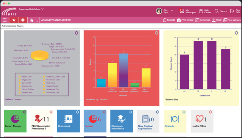 Skyward Student Management Suite Screenshot