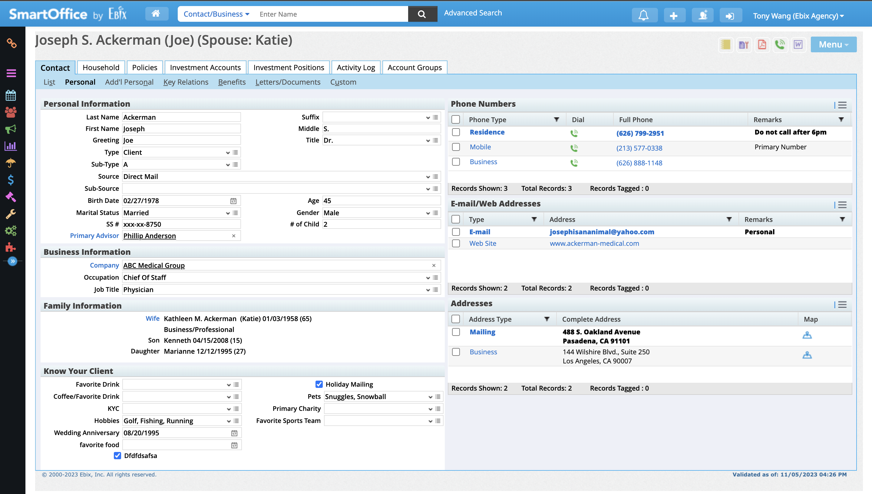 SmartOffice Screenshot