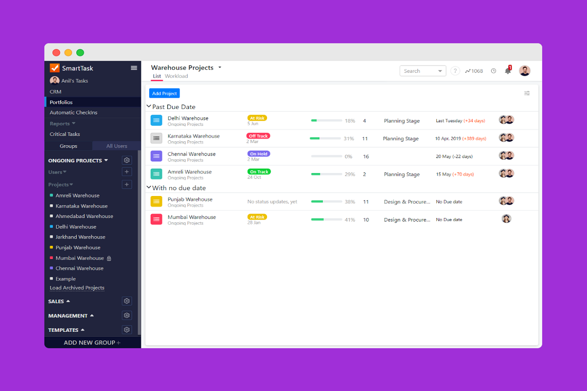 SmartTask Screenshot