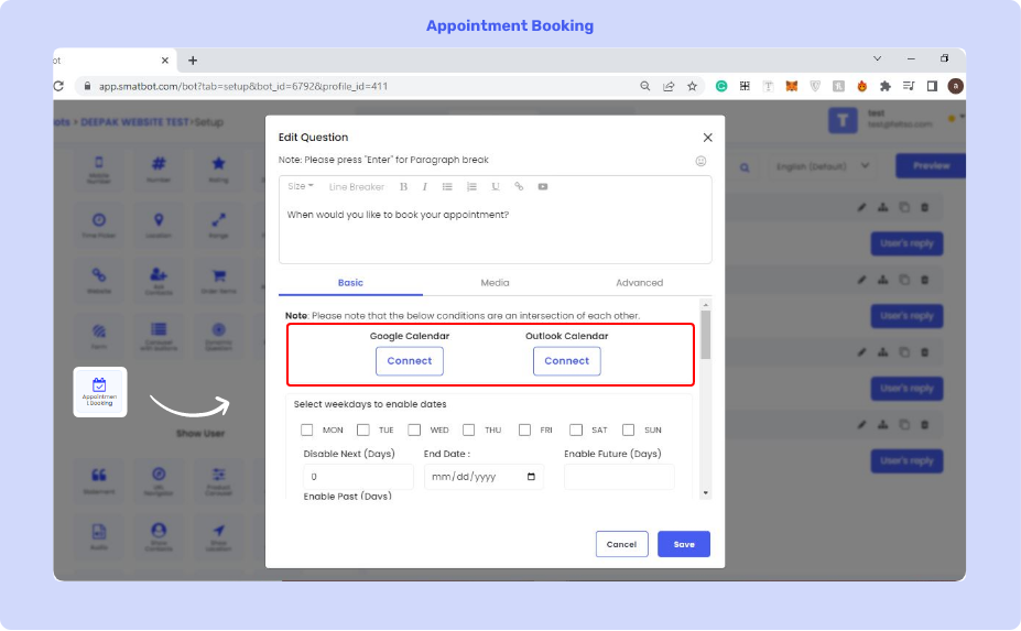 SmatBot screenshot & Video