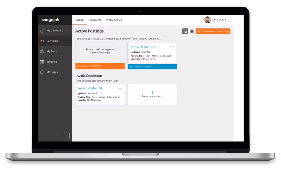 Snagajob screenshot & Video