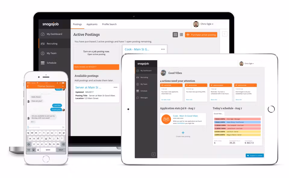 Snagajob screenshot & Video