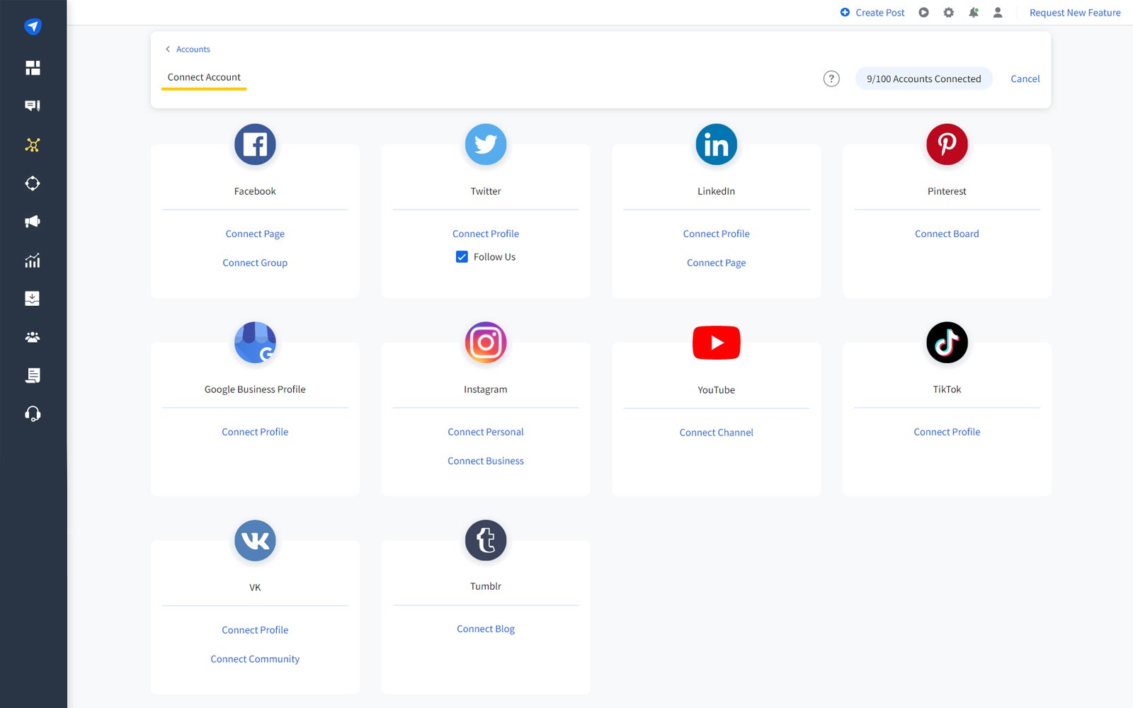 SocialPilot Screenshot