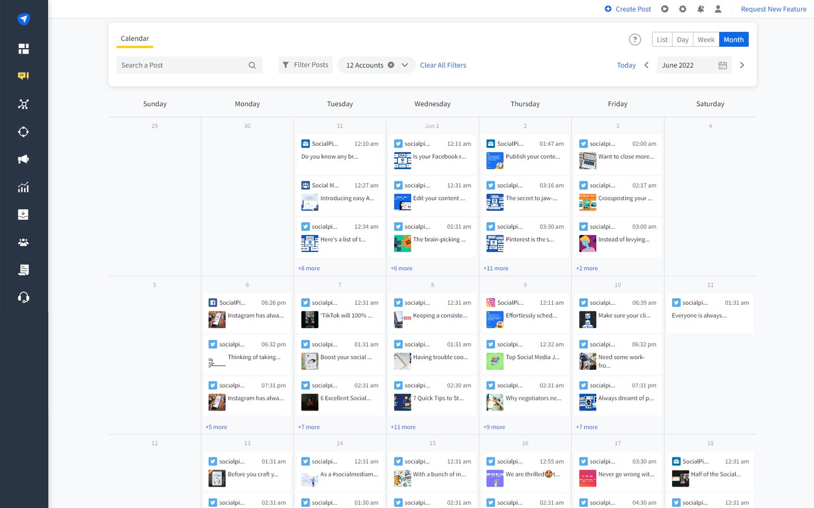 SocialPilot Screenshot
