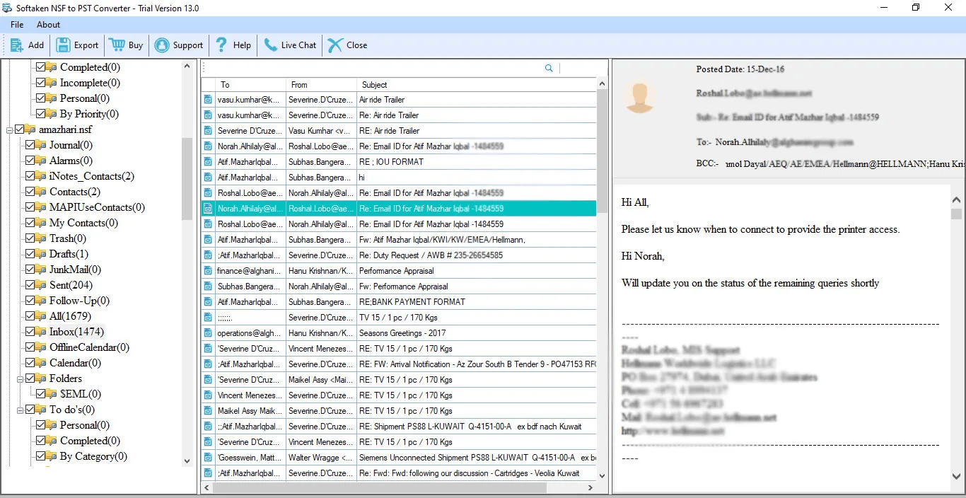 Softaken NSF to PST Converter screenshot & Video