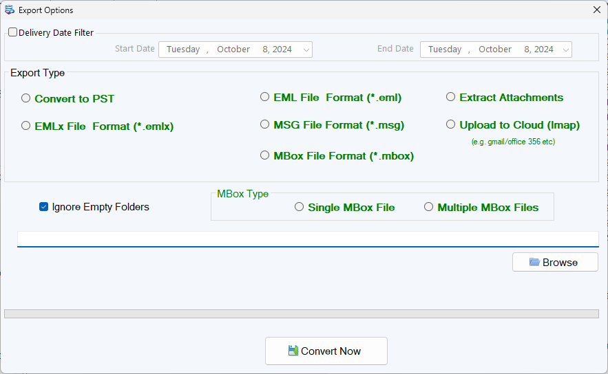 Softaken OLM to PST Converter Screenshot