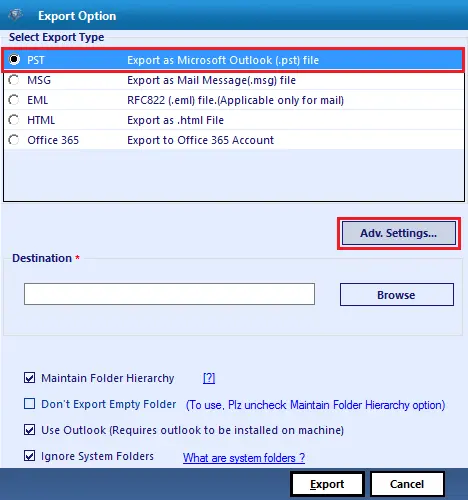SoftMagnat OST to PST Converter Screenshot