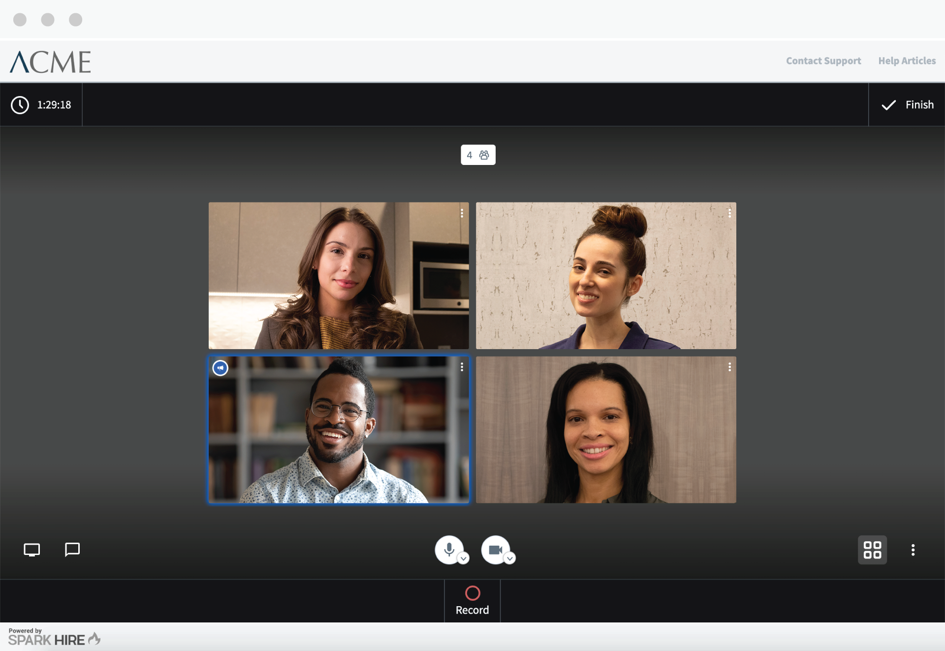 Spark Hire screenshot & Video