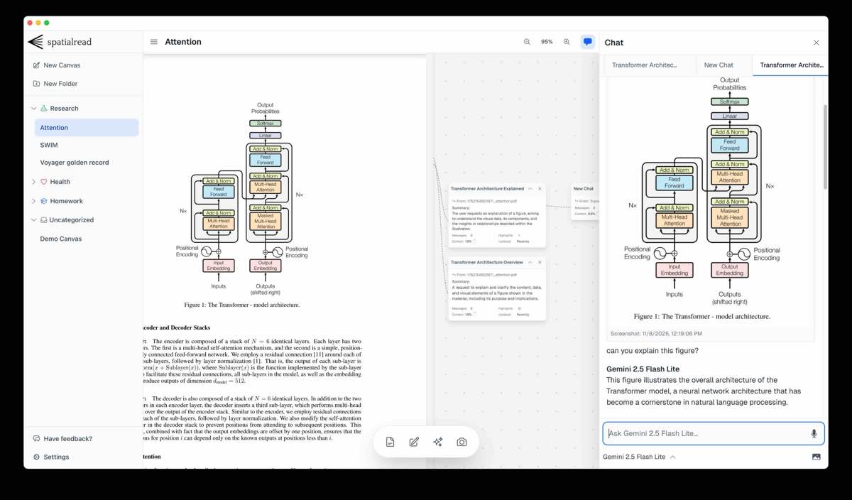 SpatialRead Screenshot
