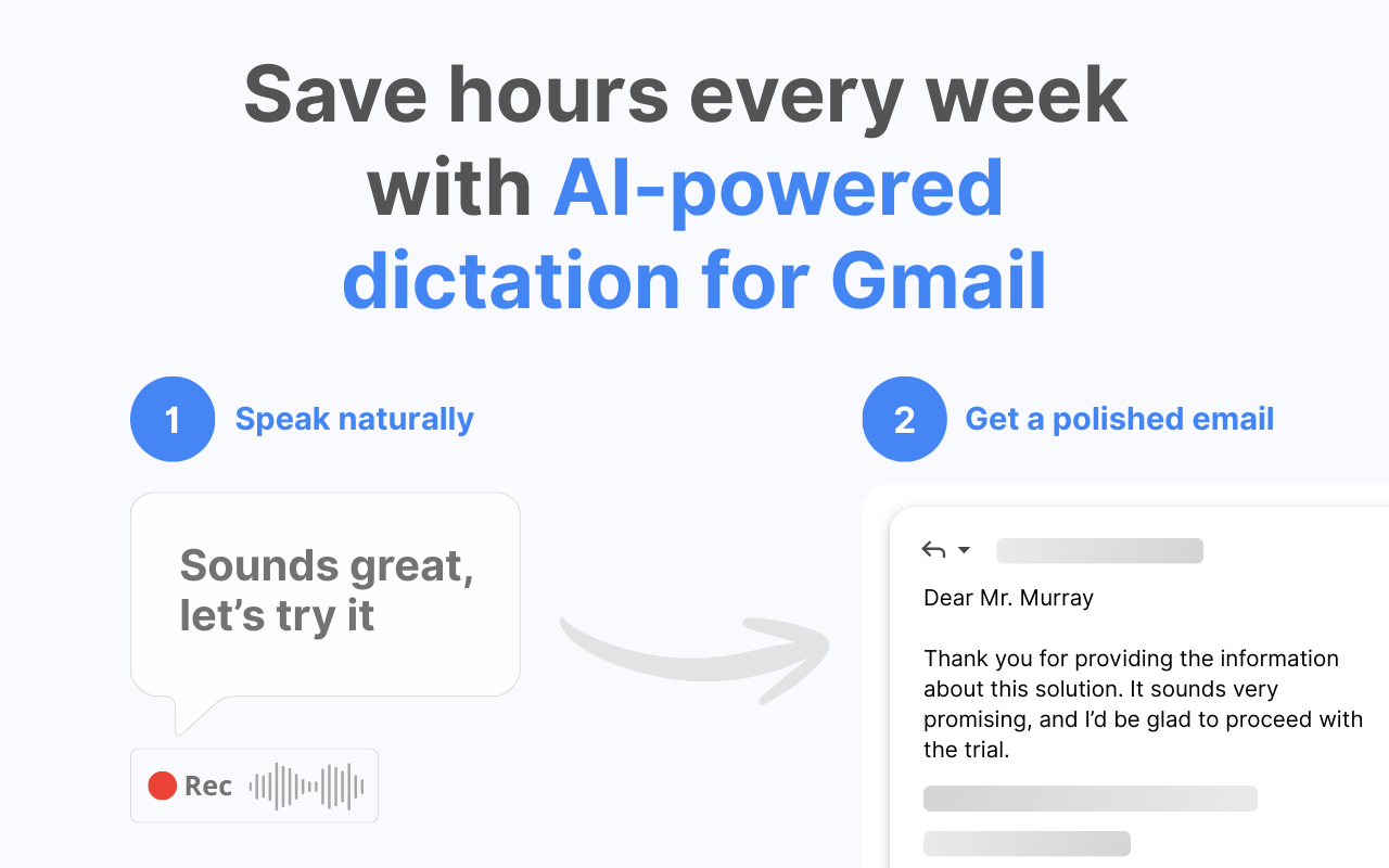 Speak2mail Screenshot