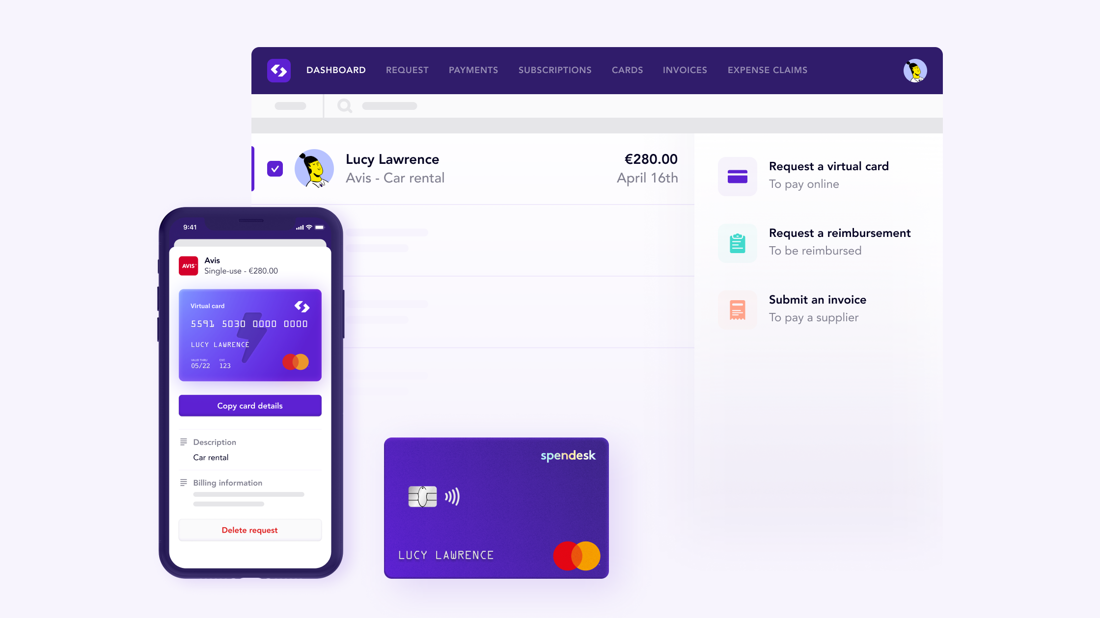 Spendesk screenshot & Video