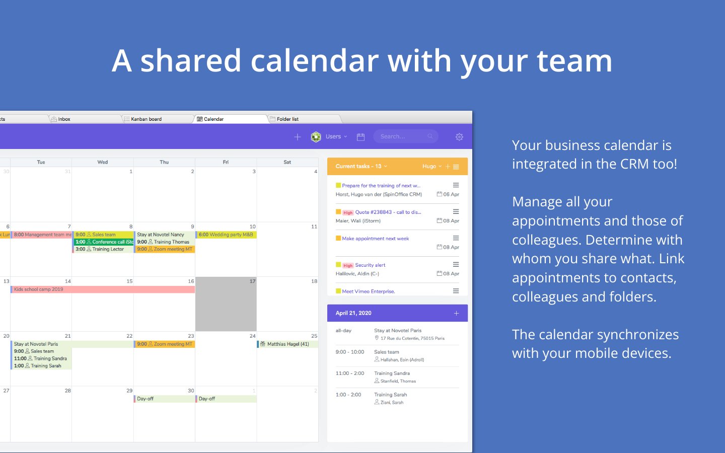 SpinOffice Screenshot