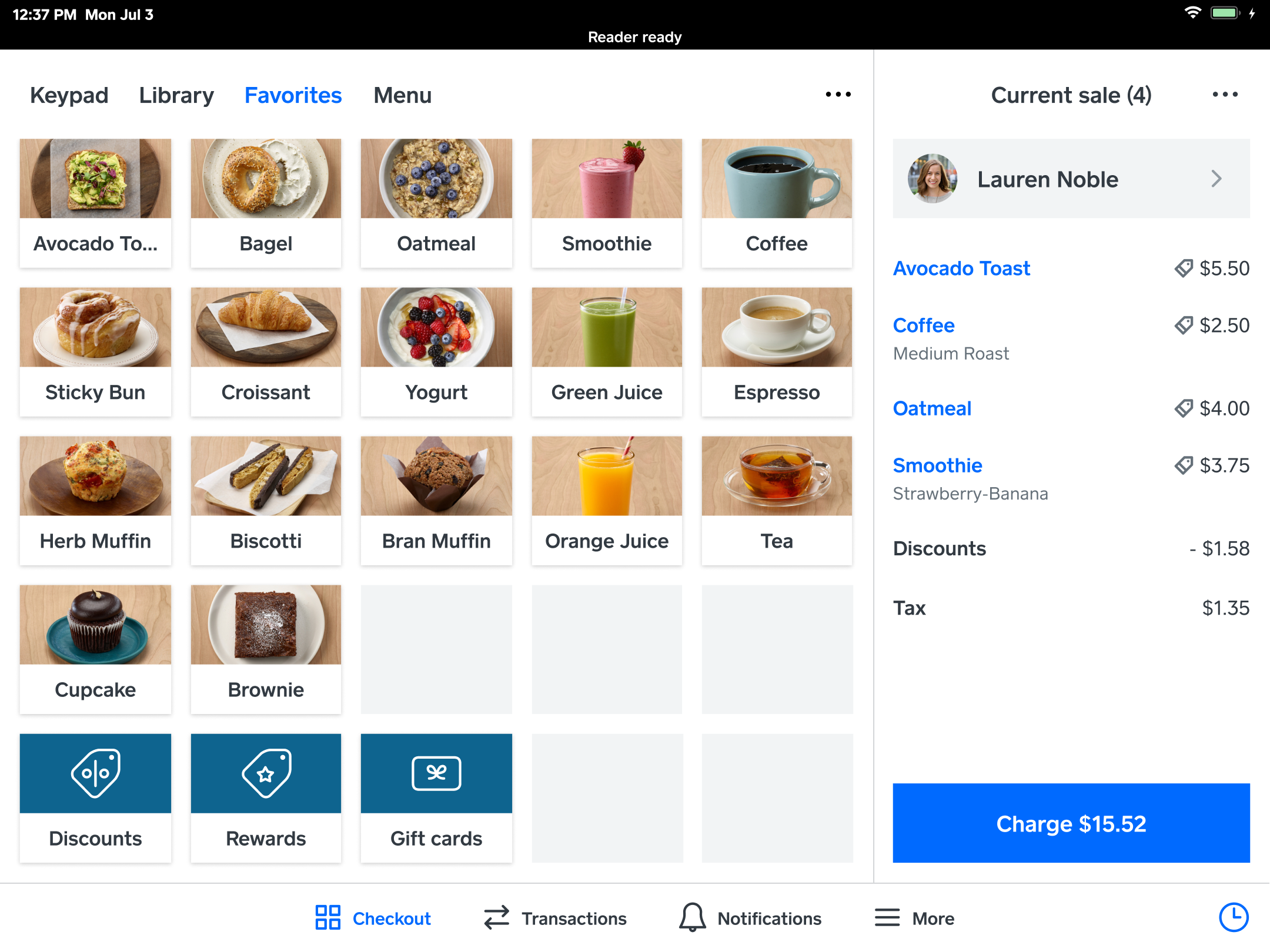 Square Point of Sale screenshot & Video