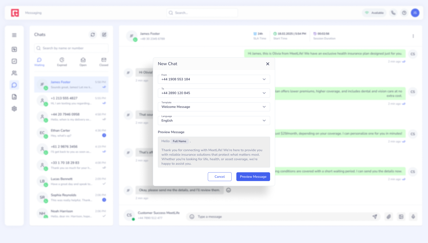 Squaretalk Screenshot