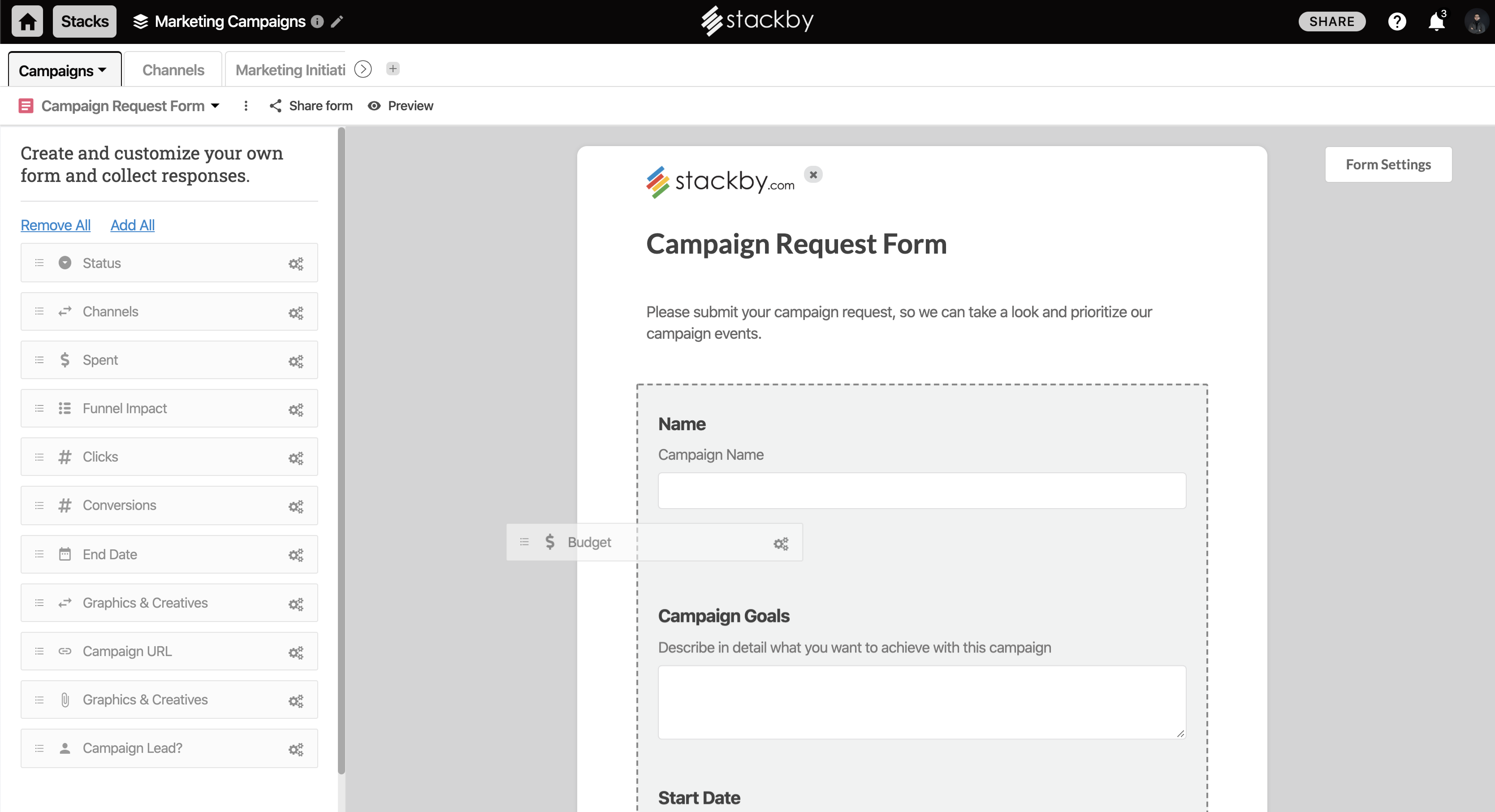 Stackby Screenshot