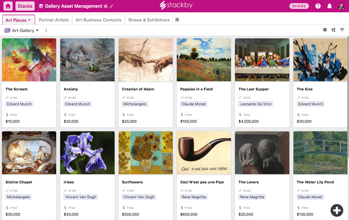 Stackby Screenshot