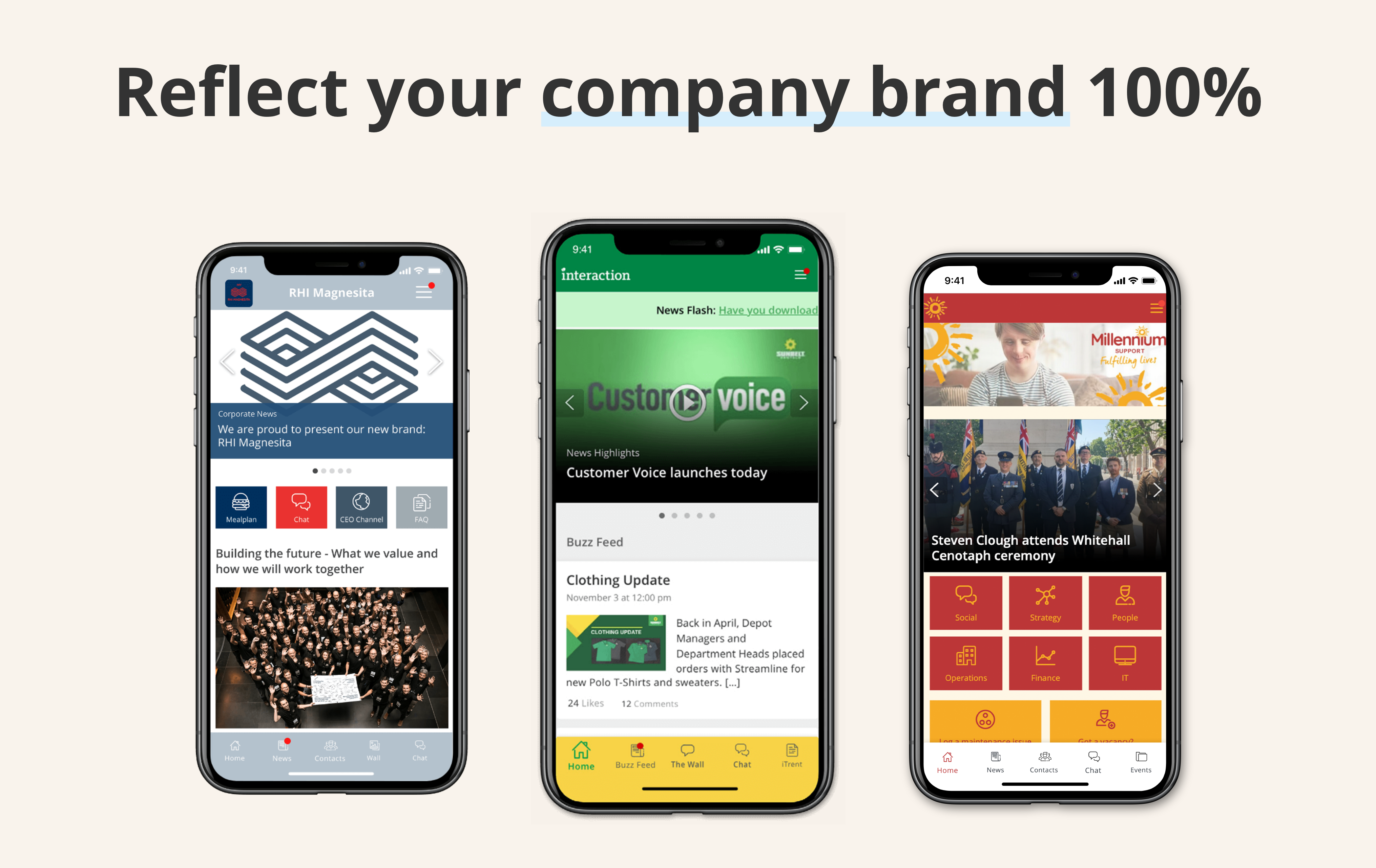 Staffbase Screenshot