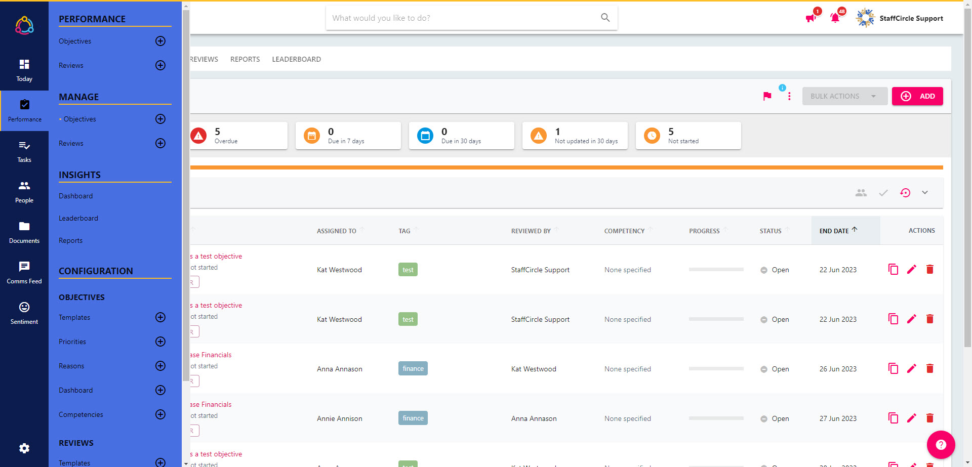 StaffCircle Screenshot