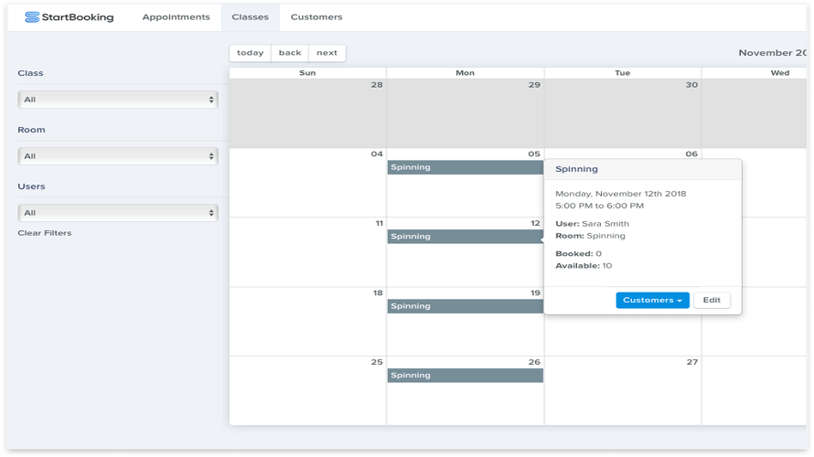 Start Booking screenshot & Video