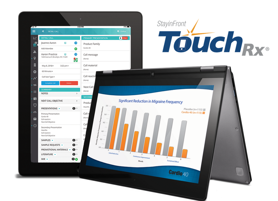 StayinFront TouchRX Screenshot