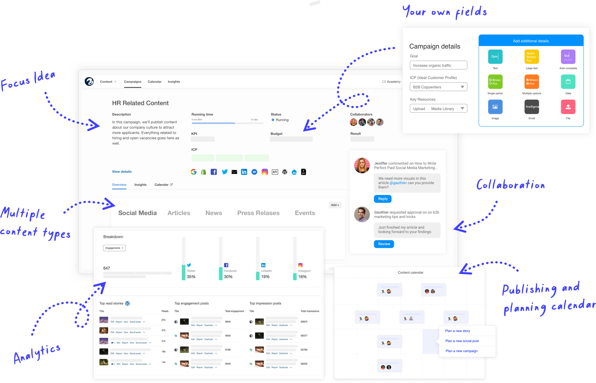 StoryChief Screenshot