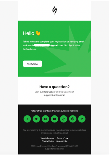 Stripo.email screenshot & Video