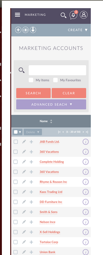 SuiteCRM Screenshot