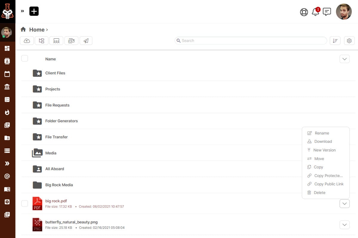 SuiteDash Screenshot