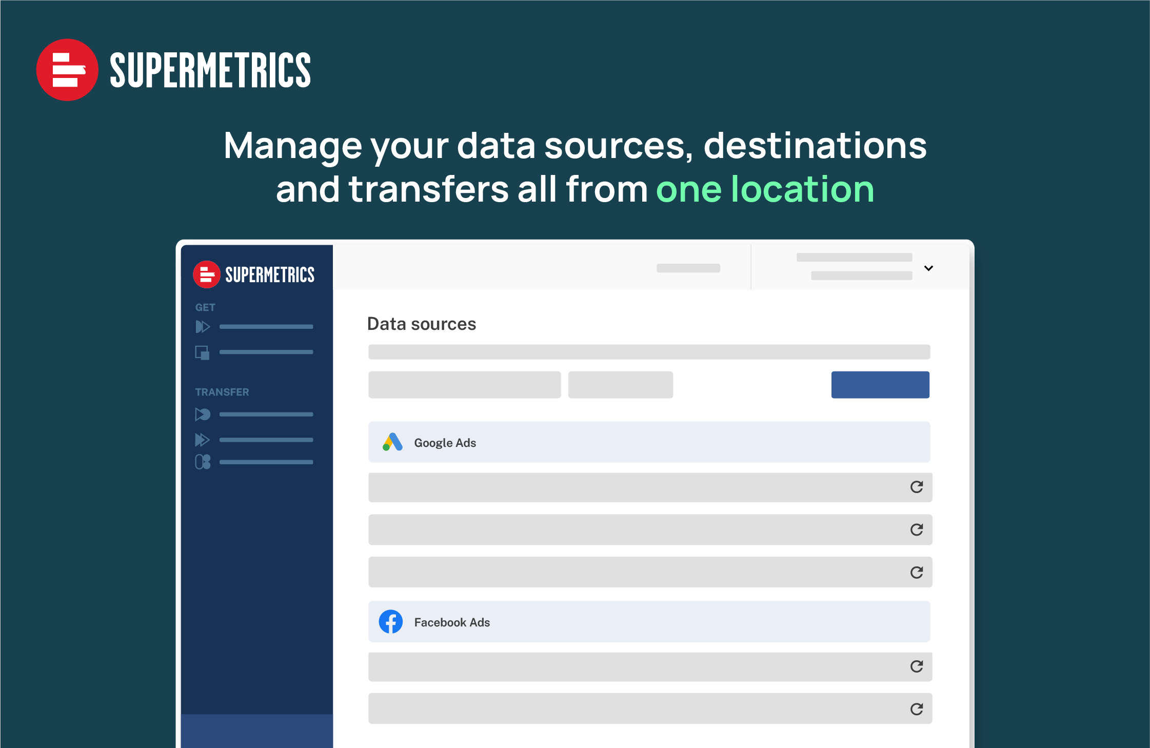 Supermetrics Screenshot