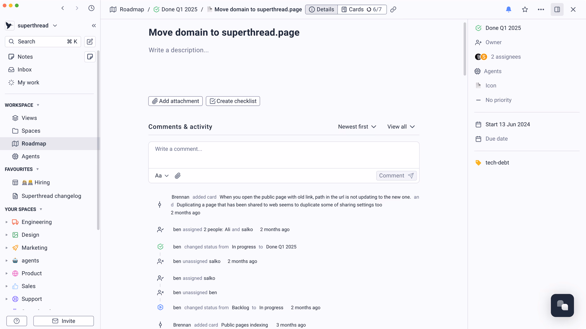 Superthread Screenshot