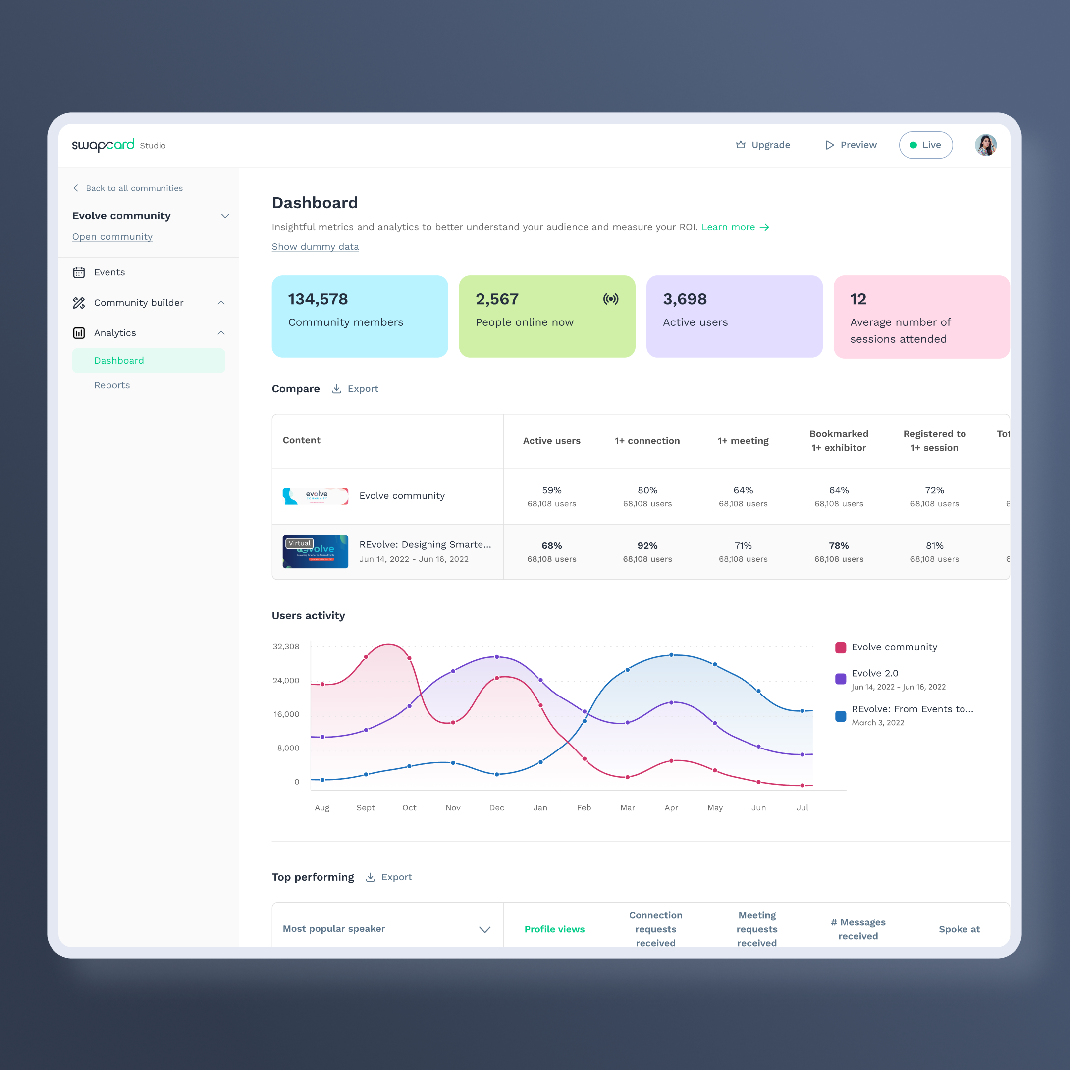 Swapcard Screenshot