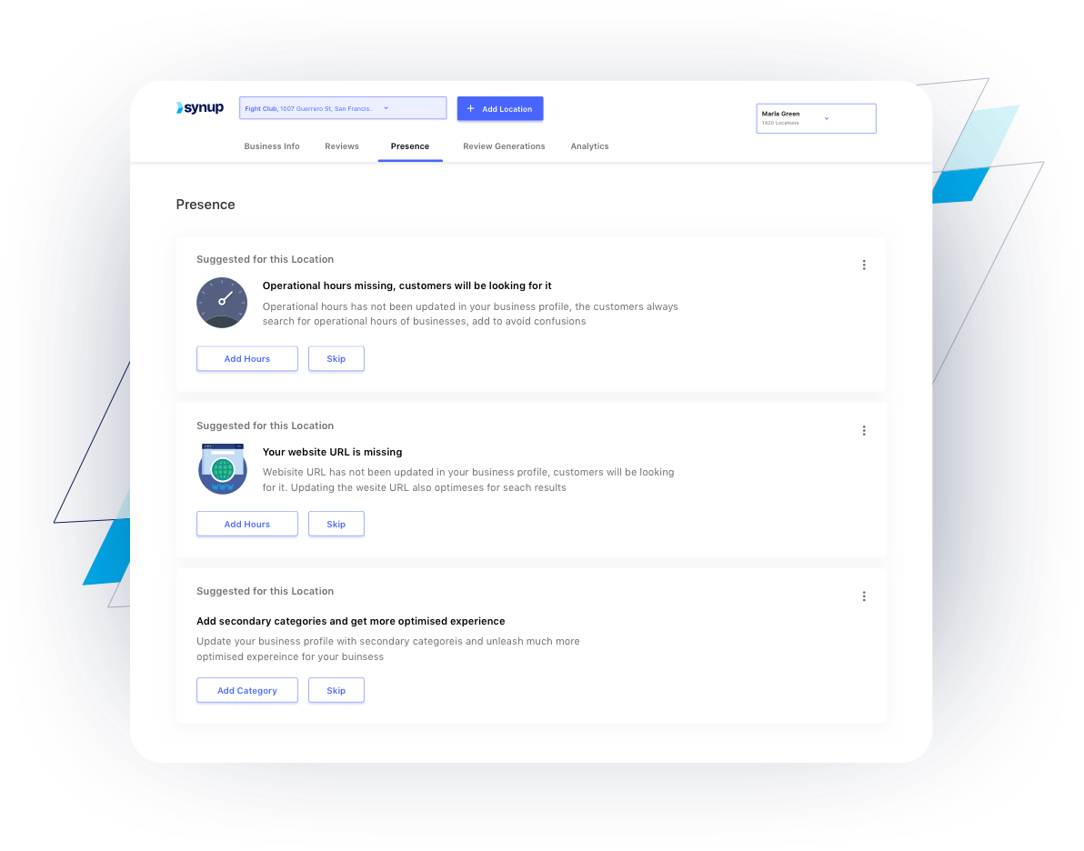 Synup Screenshot