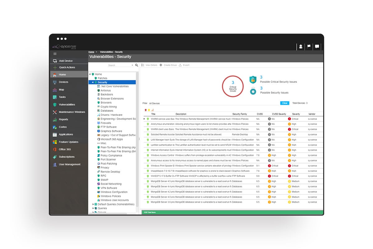 Syxsense Screenshot