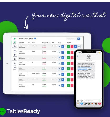 TablesReady Screenshot