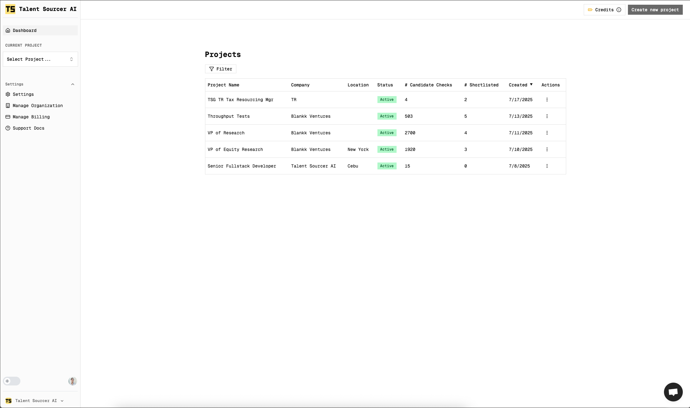 Talent Sourcer AI screenshot & Video