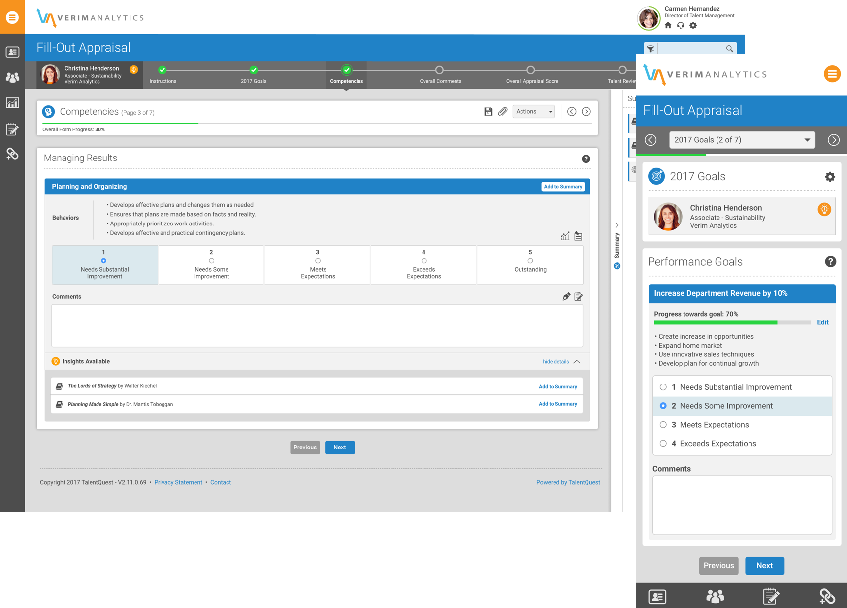 TalentQuest Screenshot