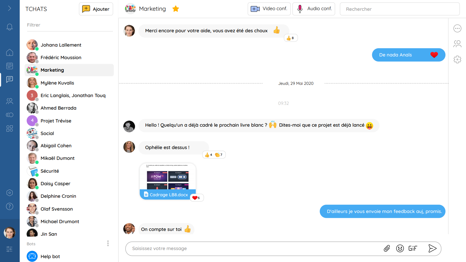 Talkspirit Screenshot