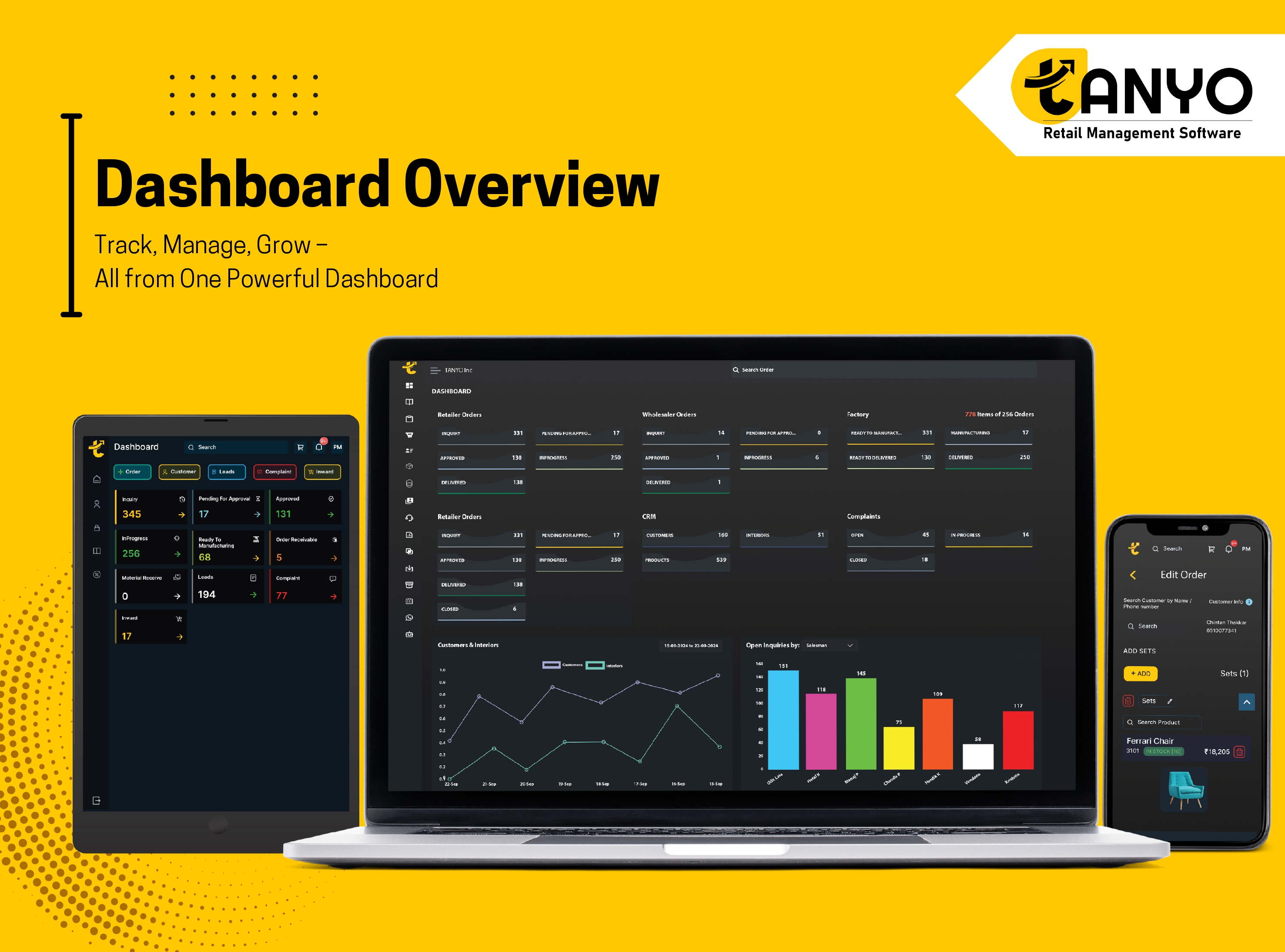 Tanyo CRM Screenshot