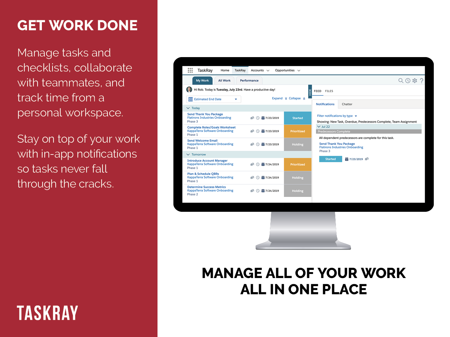TaskRay Screenshot