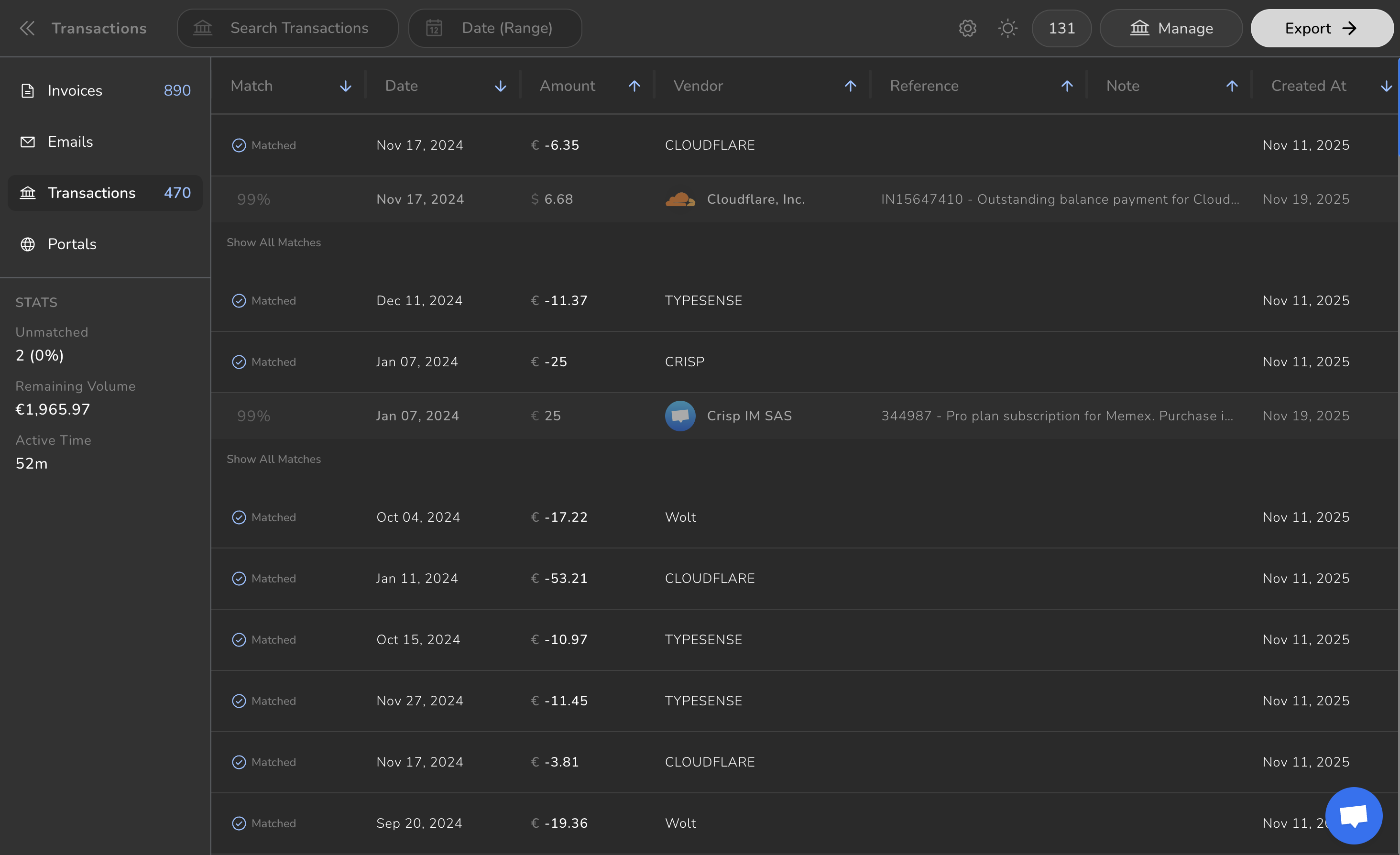 Taxing.app Screenshot