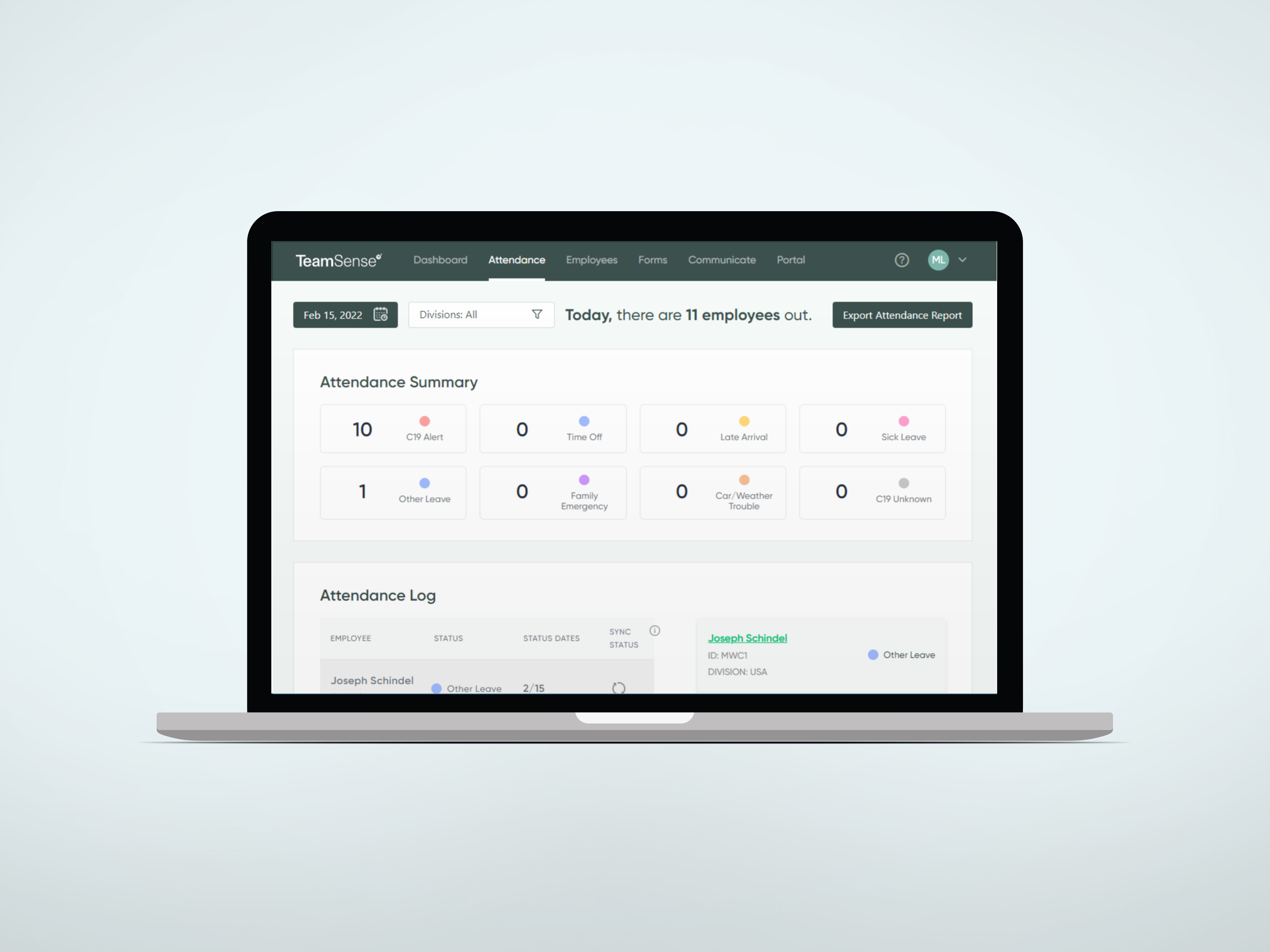 TeamSense screenshot & Video