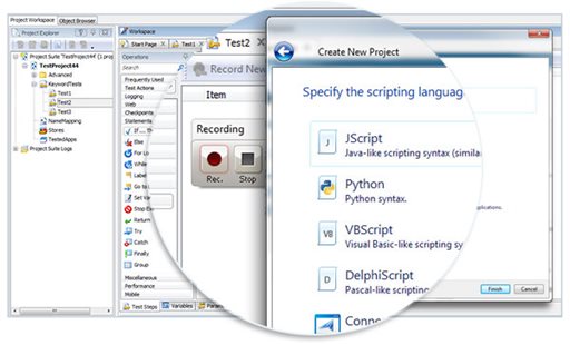 TestComplete Screenshot