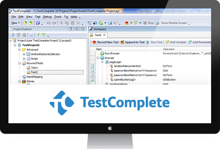 TestComplete Screenshot