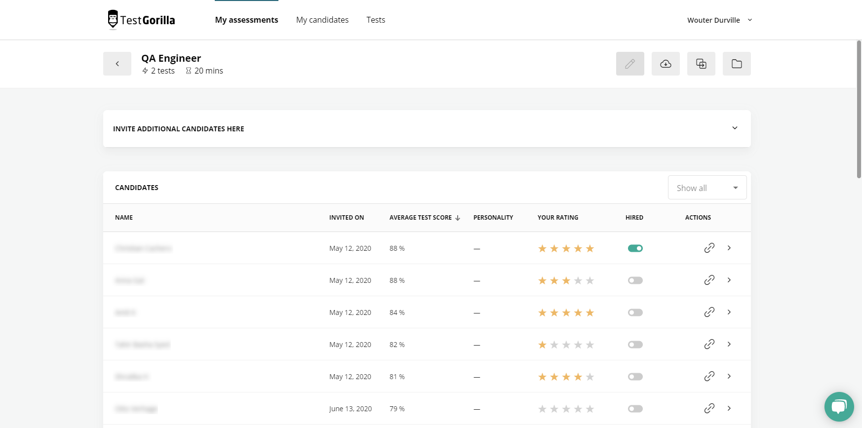 TestGorilla screenshot & Video