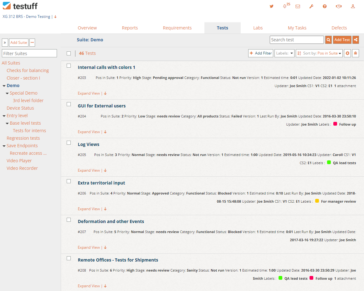 Testuff Screenshot