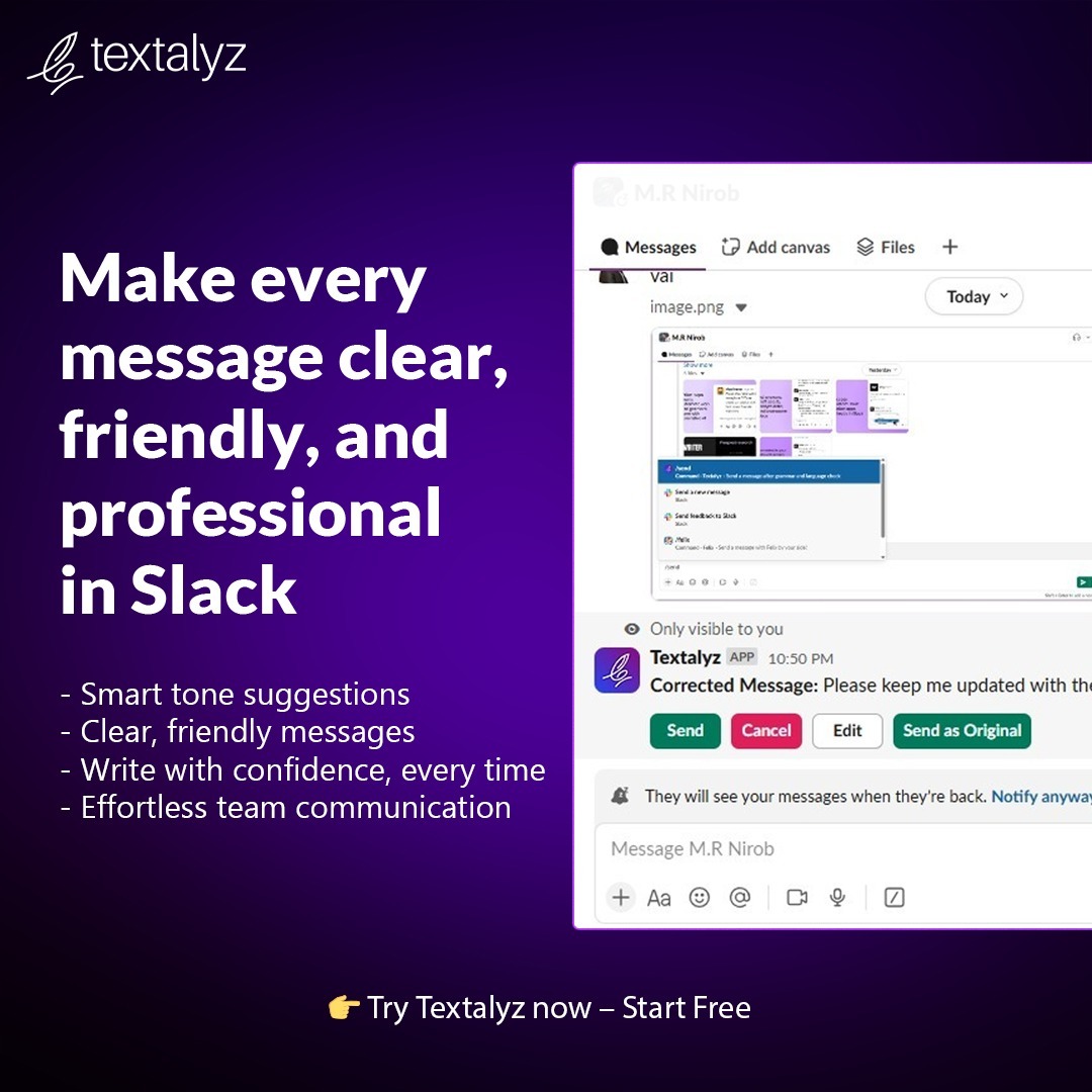 Textalyz screenshot & Video