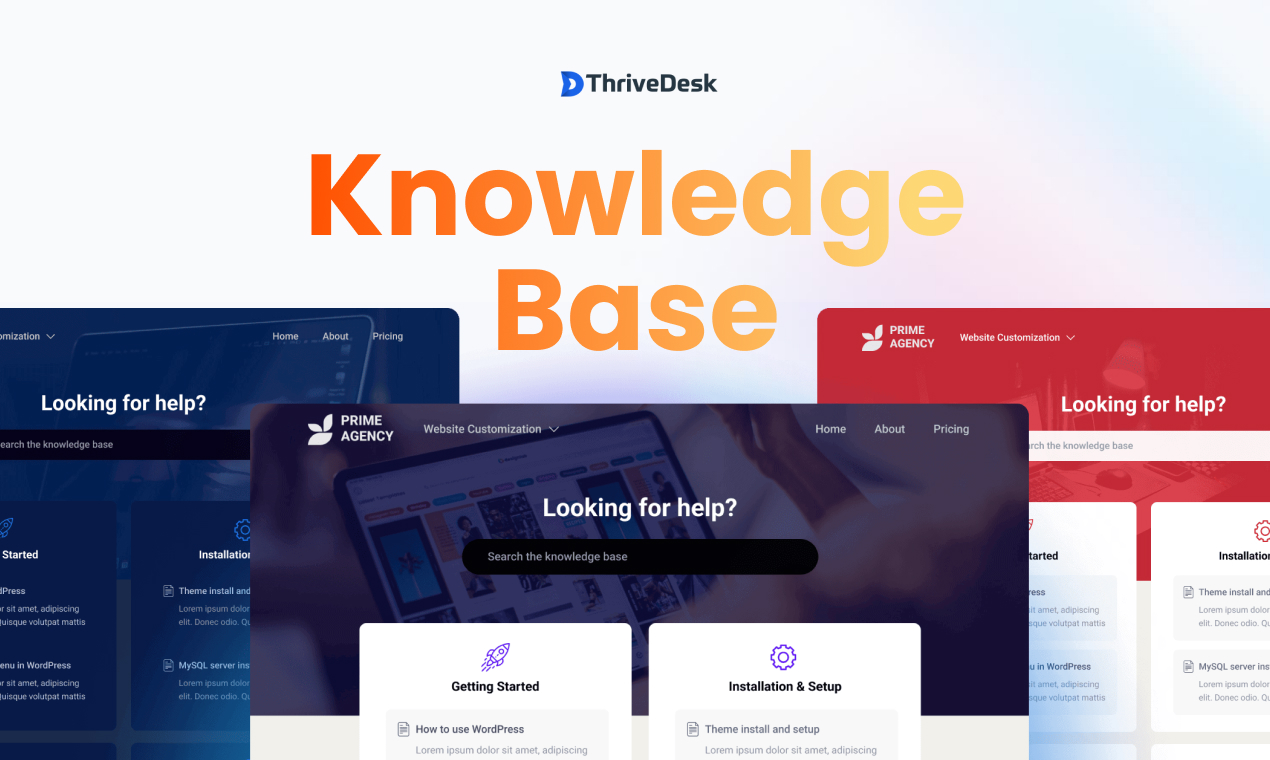 ThriveDesk Screenshot