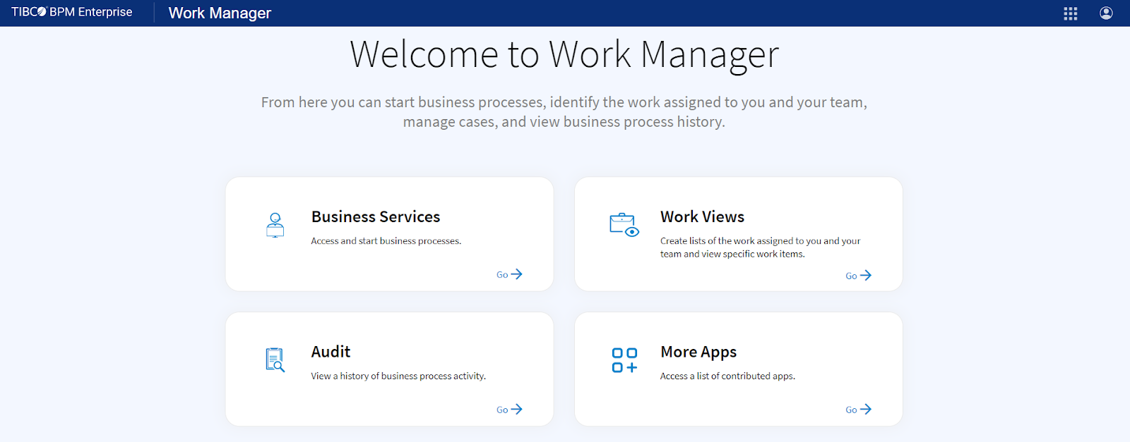 TIBCO BPM Enterprise Screenshot