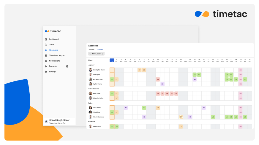 TimeTac Screenshot