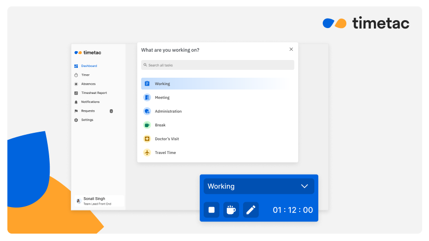 TimeTac Screenshot